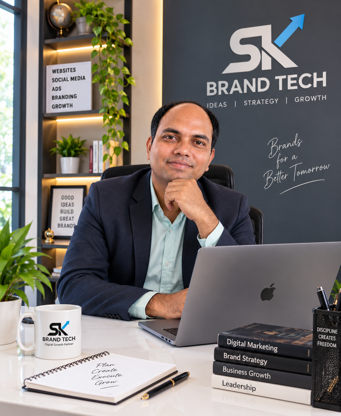 Dr. Shubham Kale, founder of SK Brand Tech